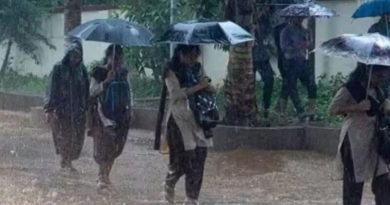 കനത്ത മഴ; അഞ്ച് താലൂക്കുകളിലെ പ്രൊഫഷണൽ കോളജുകൾ ഉൾപ്പെടെ എല്ലാ വിദ്യാഭ്യാസ സ്ഥാപനങ്ങൾക്കും നാളെ അവധി