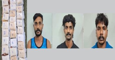 കേരള പൊലീസിന്റെ വൻ ലഹരിവേട്ട; കേരളത്തിലേക്ക് കടത്താൻ സൂക്ഷിച്ച 10 കോടിയിലേറെ വിലവരുന്ന 12.8 കിലോ എംഡിഎംഎയുമായി മൂന്ന് പേർ പിടിയിൽ